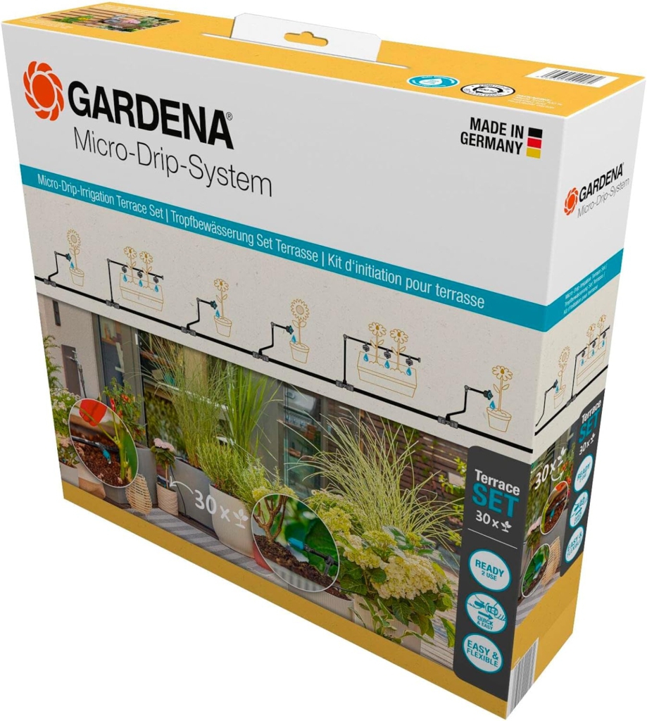 Gardena Micro-Drip-System Terrasse Verpackung